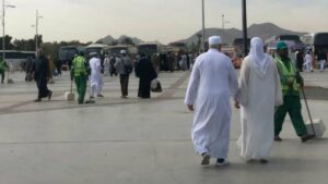 صورة الأب والأم في مكة