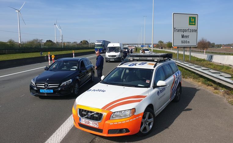 سيارة شرطة في هولندا