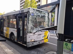 بلجيكا.. تسعة جرحى في حادث اصطدام حافلتين