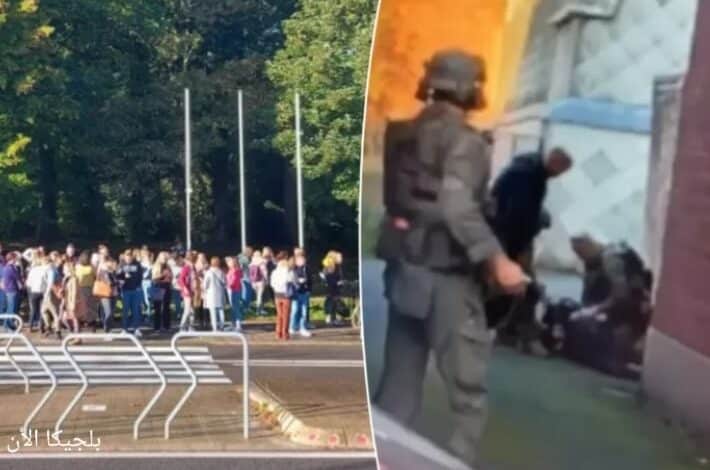 اعتقال الشاب المسلح في مدينة أفيلخيم البلجيكية