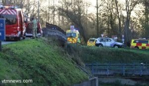 مقتل شخص وإصابة آخر في سقوط سيارة في قناة مائية في بلجيكا اليوم