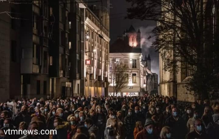 حضور مليون شخص إلى مهرجان الأضواء في مدينة جنت