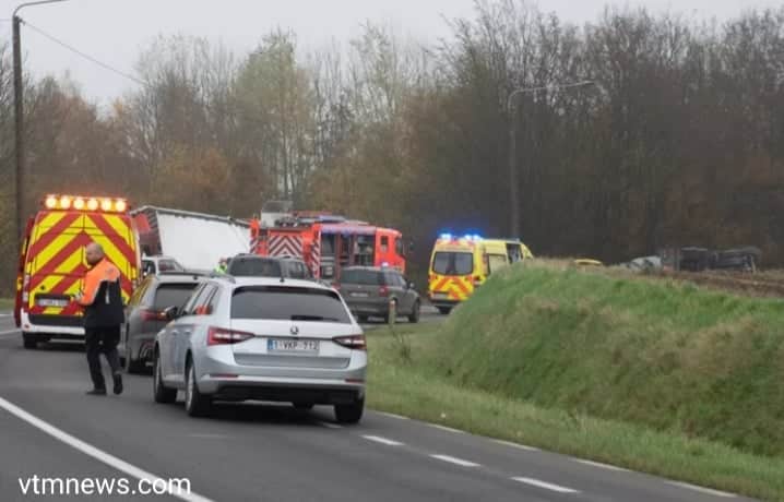 مصرع سائق شاحنة بين مدينتي براكل وأوديناردي في بلجيكا