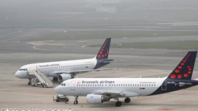 نصف طائرات خطوط بروكسل الجوية عالقة على الأرض بسبب الإضراب الآن