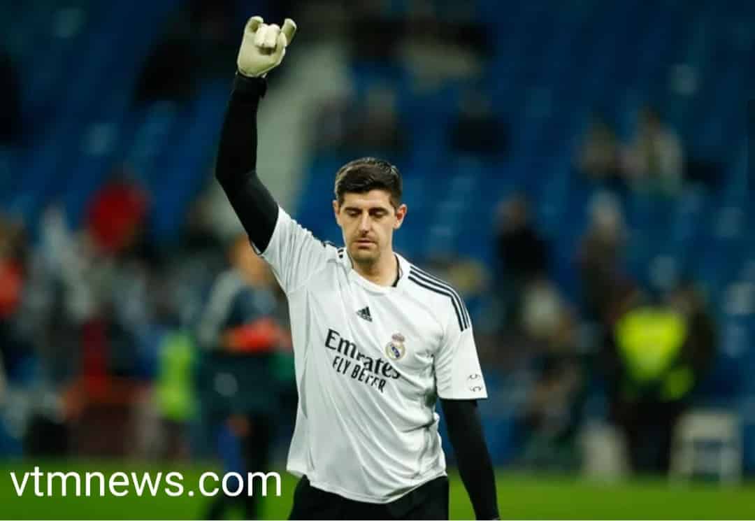 الإعلان عن إصابة حارس ريال مدريد تيبو كورتوا بفيروس كورونا