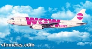 شركة الطيران منخفضة التكلفة WOW air هي شركة طيران إيسلندية اليوم