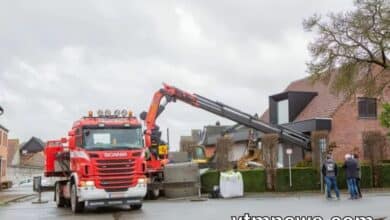 مصرع عامل بناء أثناء العمل في بلجيكا 24