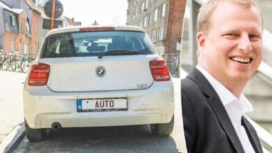 كم تكلفة لوحة السيارة الخاصة في بلجيكا