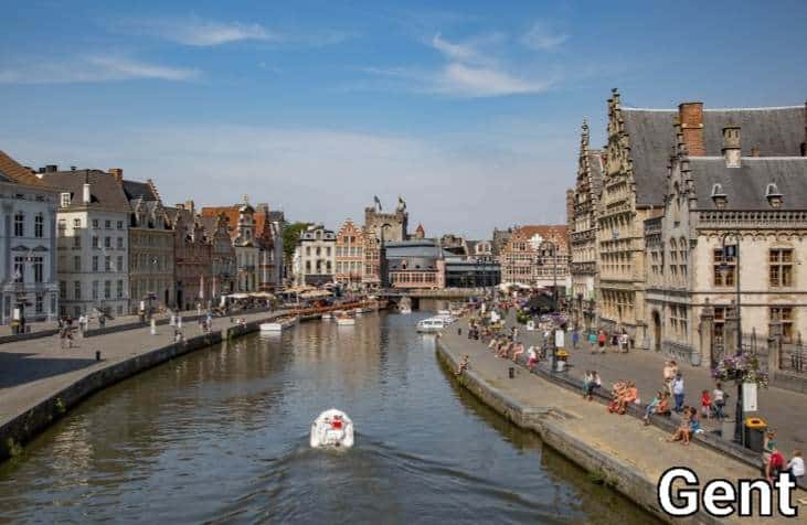 مدينة غينت في بلجيكا