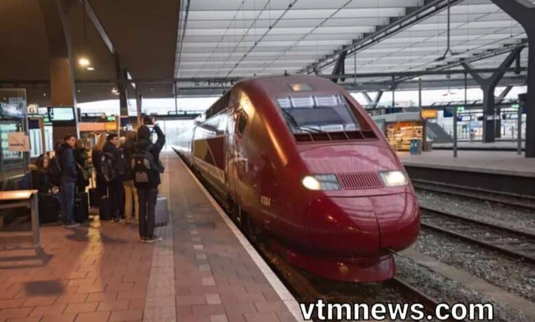 قطار أمستردام وبرشلونة
