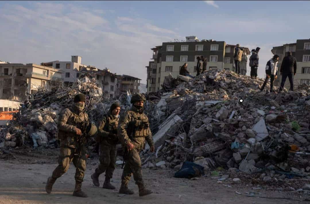 زلزال تركيا وسوريا