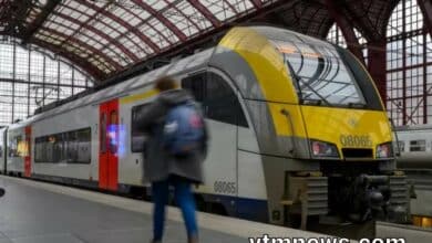 القطارات في بلجيكا