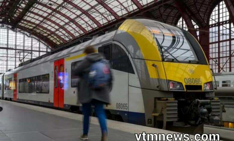 القطارات في بلجيكا