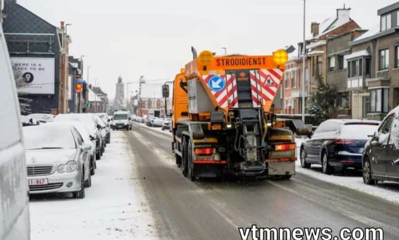 الثلج في بلجيكا