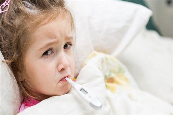 علاج لنزلات البرد عند الأطفال
