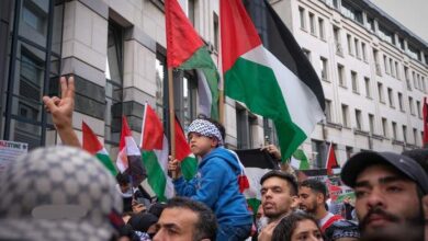 الجالية الفلسطينية البلجيكية