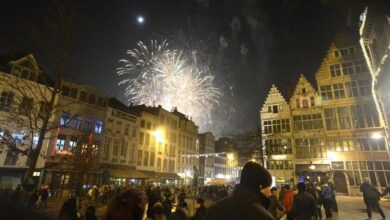 الألعاب النارية في أنتويربن