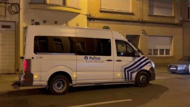 الشرطة في بروكسل