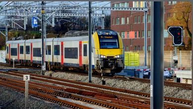 قطارات بلجيكا والسلامة