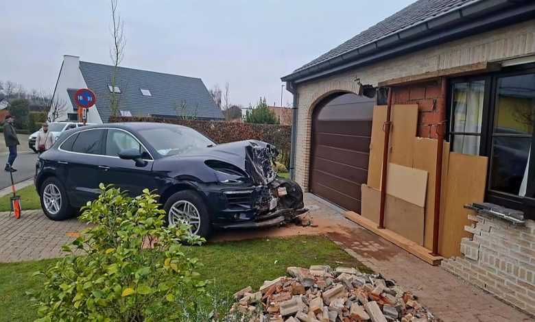 حادث سيارة بورش