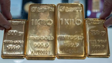 إرتفاع سعر الذهب والفضة