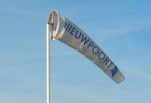 Nieuwpoort Belgium beach and seafront promenade