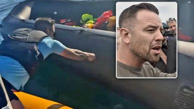 UK Activist Daniel Thomas Slashes Migrant Boat