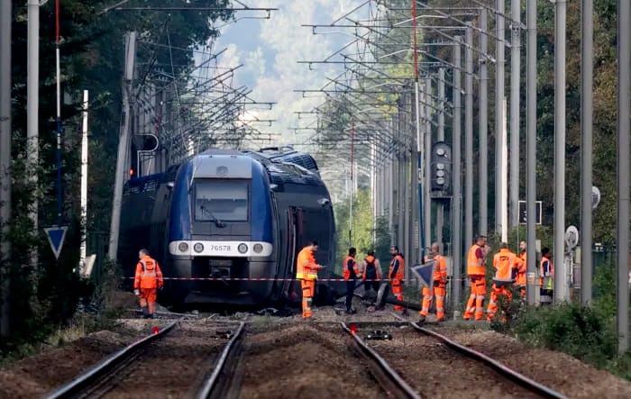France train derailment