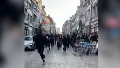 Liège student protests