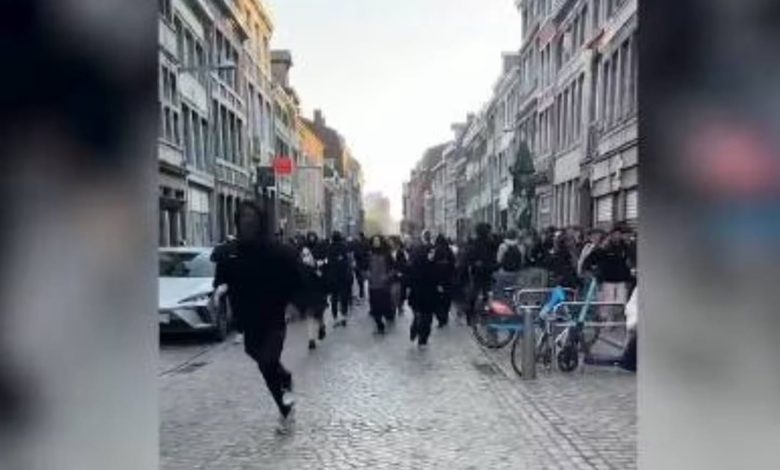 Liège student protests