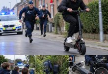 Belgian Police Chase Man in Antwerp After E-Scooter Stop