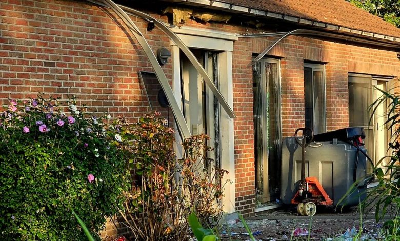 Explosion at Home in Lokeren